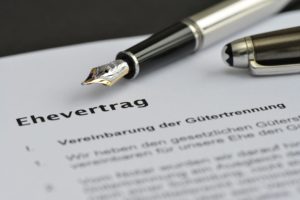 ehevertrag