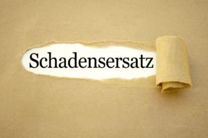 Schadenersatz